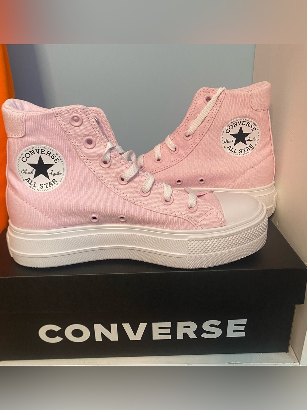 Converse Women's Y2K Chuck Taylor All Star Lift Platform high-top pastel goth
